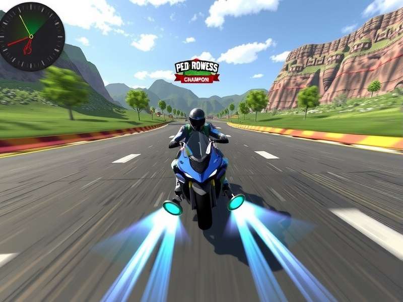 Pedal Prowess Champion Gameplay Screenshot